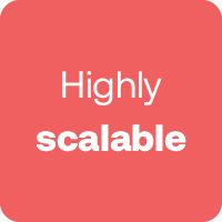 Highly scalable_100x100 Icon: Highly scalable